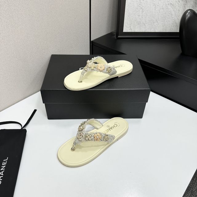 CC original lambskin mules CH00259