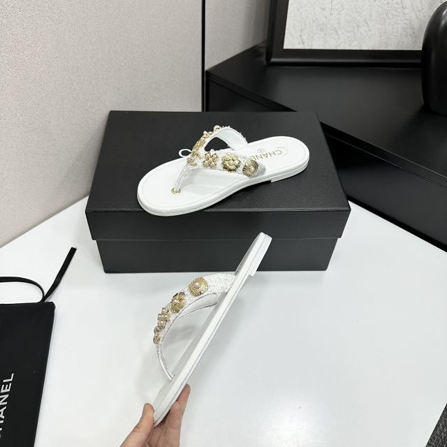 CC original lambskin mules CH00259