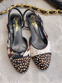 CC original lambskin slingbacks CH00274