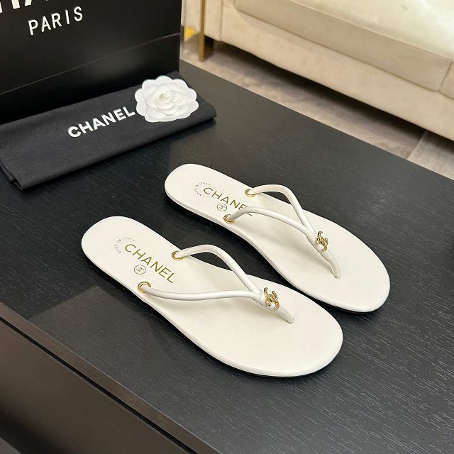 CC original lambskin thongs CH00272