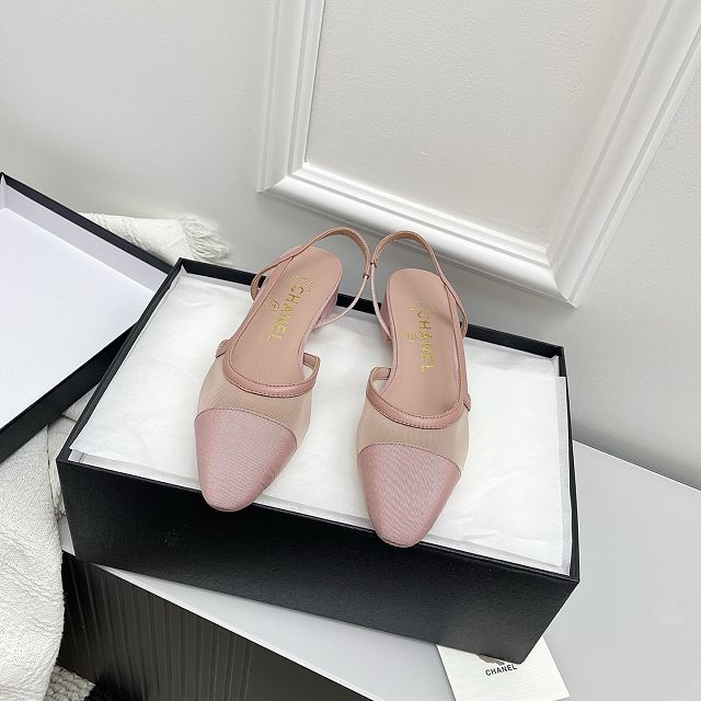 CC original mesh slingbacks CH00292