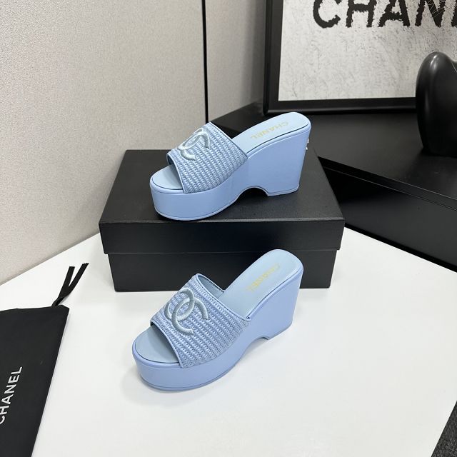 CC original raffia 99mm sandals CH00258