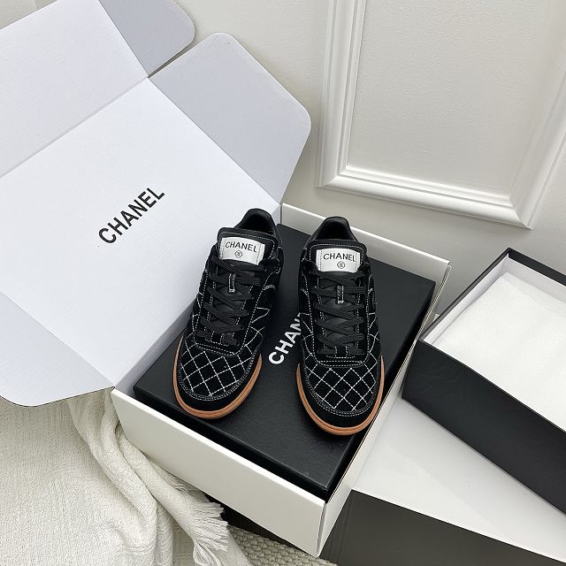 CC original suede calfskin sneakers CH00294