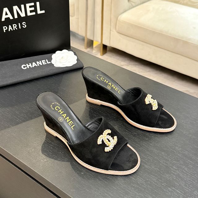CC original calfskin 100mm sandals CH00338