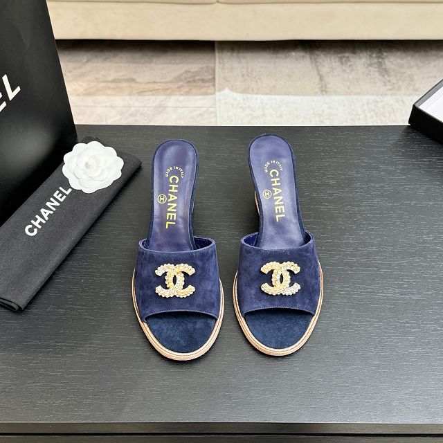 CC original calfskin 100mm sandals CH00338