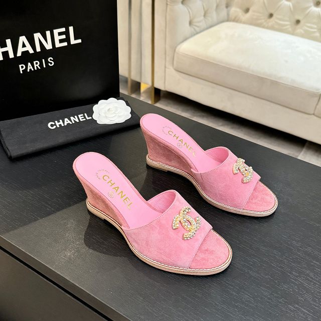 CC original calfskin 100mm sandals CH00338