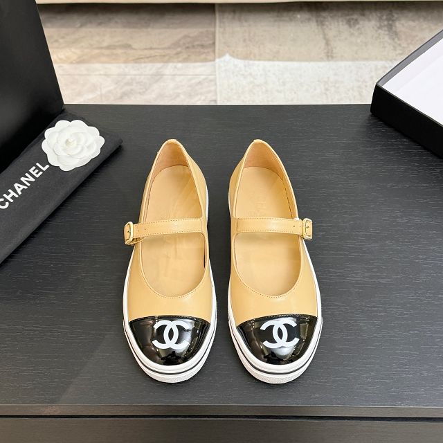 CC original calfskin mary janes CH00349