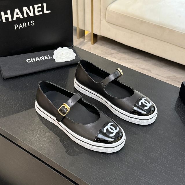 CC original calfskin mary janes CH00349