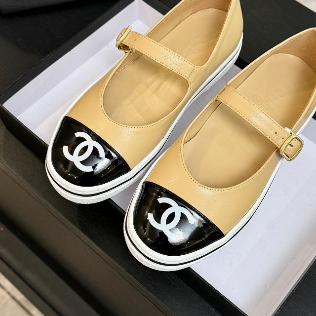 CC original calfskin mary janes CH00349