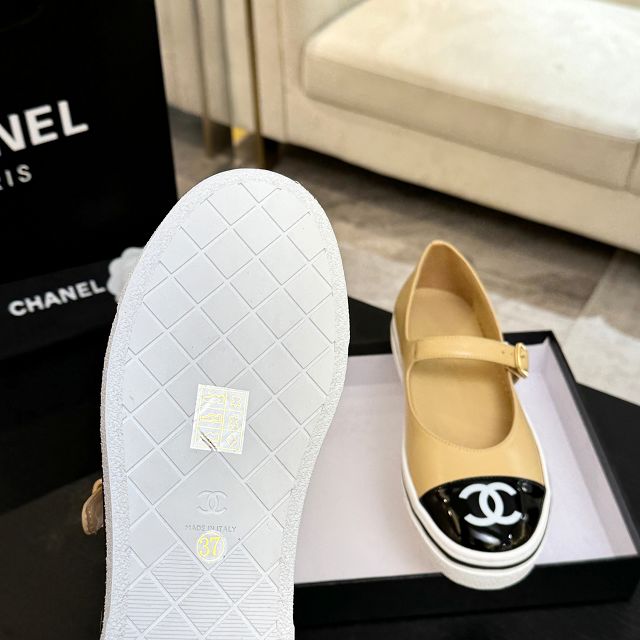 CC original calfskin mary janes CH00349