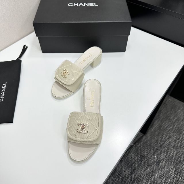 CC original denim 45mm mules CH00322