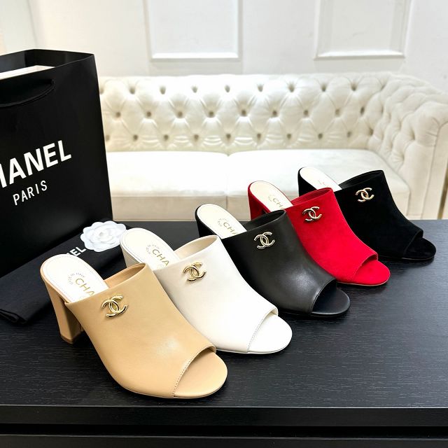 CC original lambskin 90mm sandals CH00335