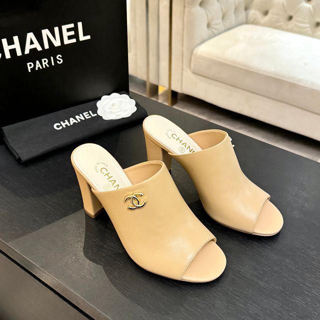 CC original lambskin 90mm sandals CH00335