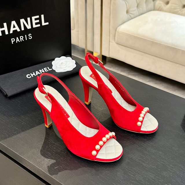 CC original lambskin 90mm sandals CH00336