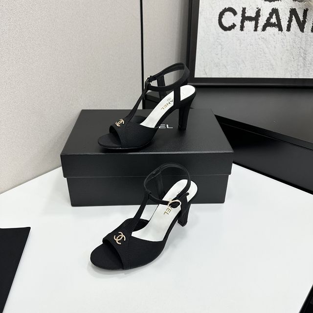 CC original suede calfskin 90mm sandals CH00329