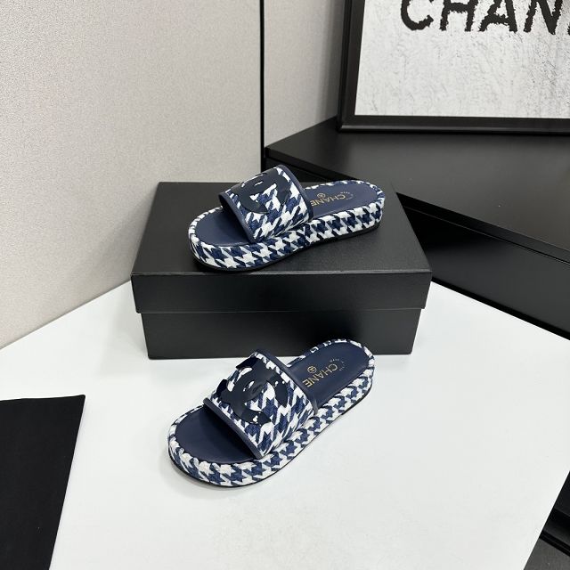 CC original tweed mules CH00310