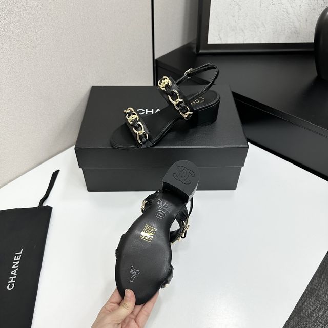 CC original lambskin 45mm sandals CH00361