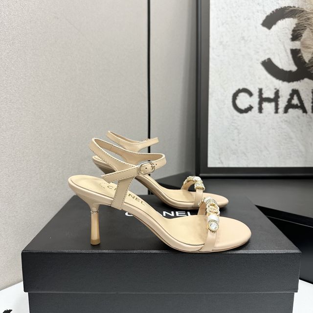 CC original lambskin 65mm sandals CH00351