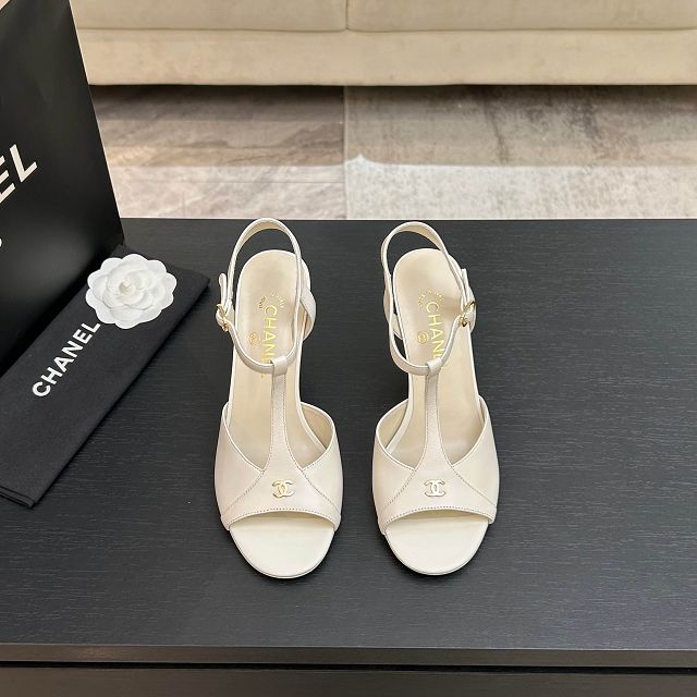 CC original lambskin 90mm sandals CH00357