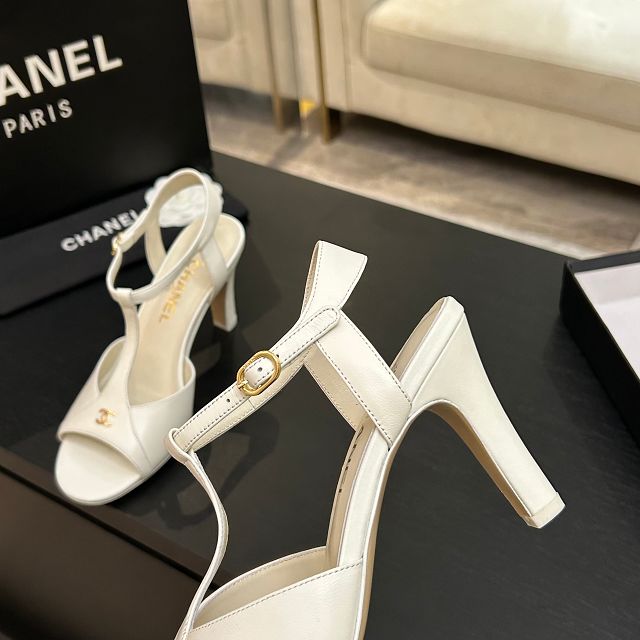CC original lambskin 90mm sandals CH00357