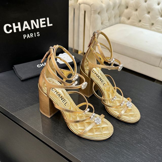 CC original lambskin 95mm sandals CH00354