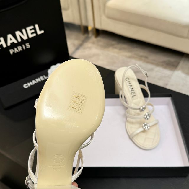 CC original lambskin 95mm sandals CH00355