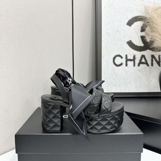 CC original lambskin 95mm sandals CH00371