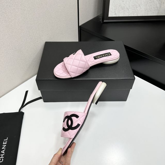CC original lambskin mules CH00369