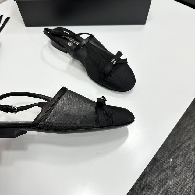 CC original mesh slingbacks CH00359