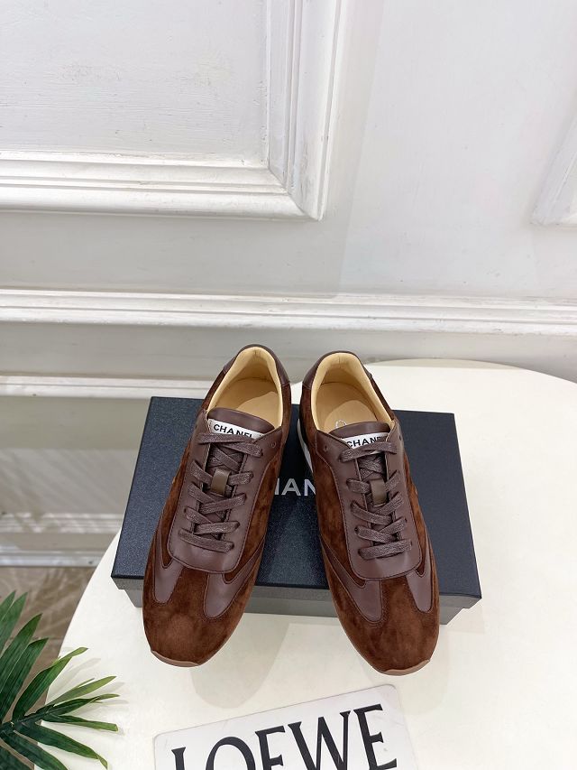 CC original suede calfskin sneakers CH00374