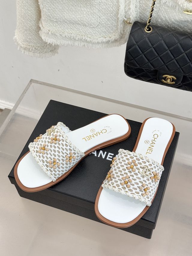 CC original tweed mules CH00375