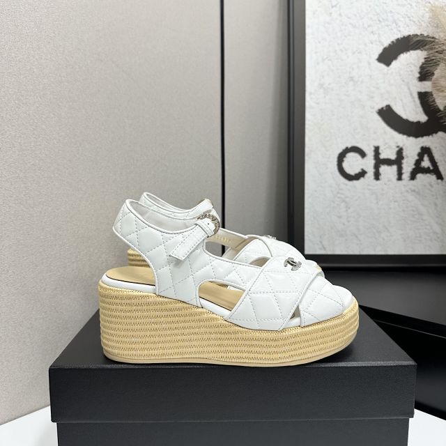CC original calfskin 90mm sandals CH00379