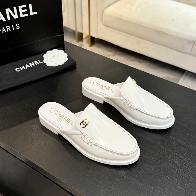 CC original calfskin mules CH00387