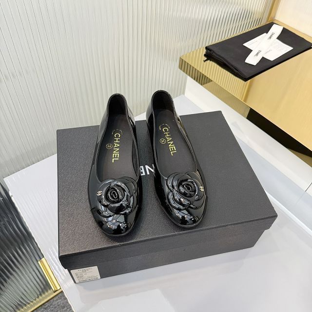 CC original lambskin ballet flats CH00395