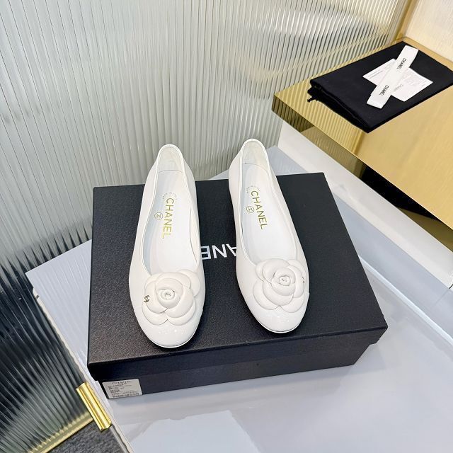 CC original lambskin ballet flats CH00395