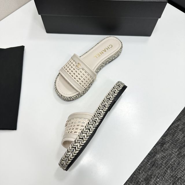 CC original raffia mules CH00381