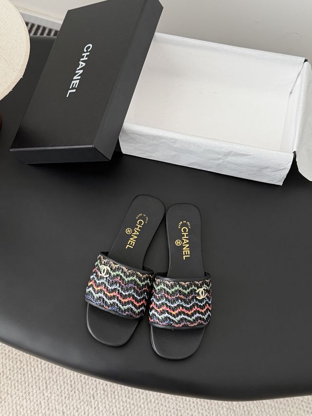 CC original tweed mules CH00377