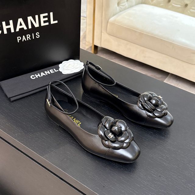 CC original calfskin ballet flats CH00459
