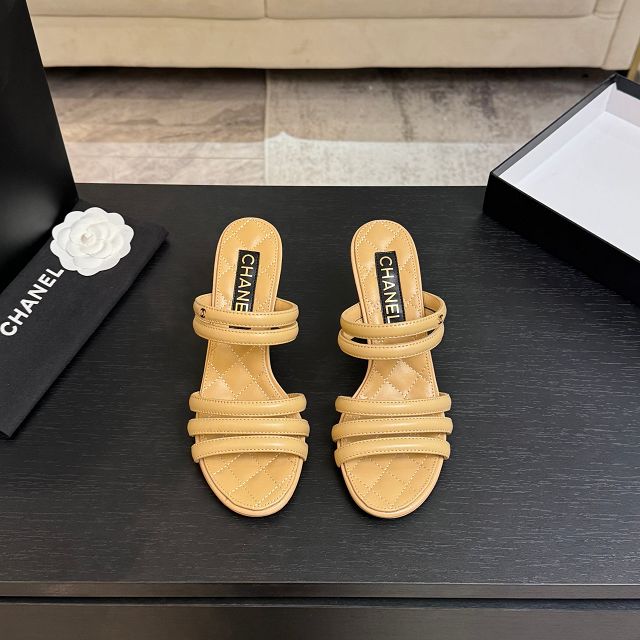 CC original lambskin 65mm sandals CH00436