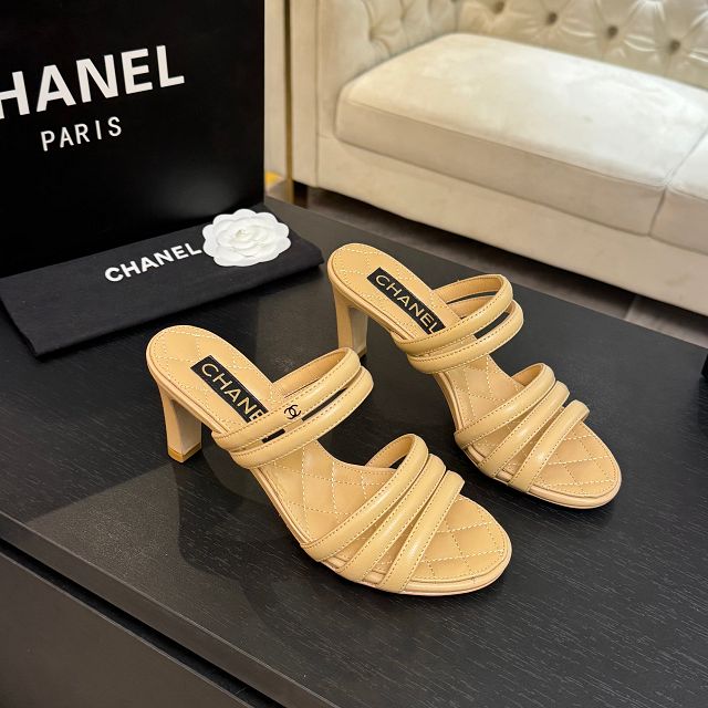 CC original lambskin 65mm sandals CH00436