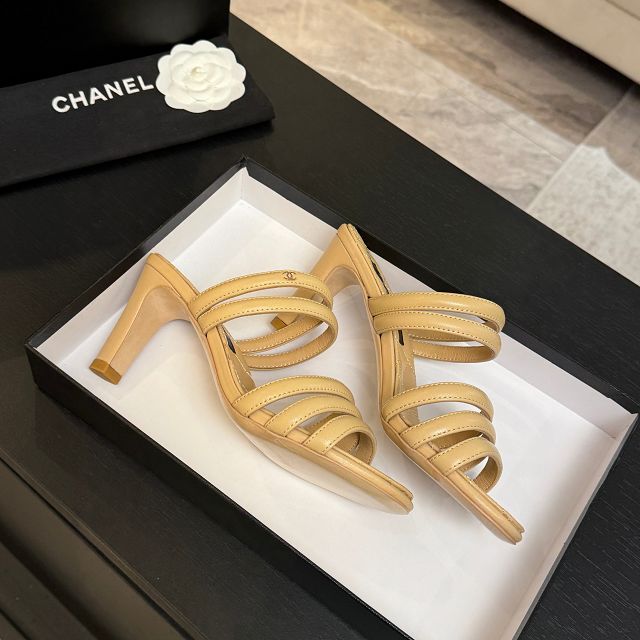 CC original lambskin 65mm sandals CH00436