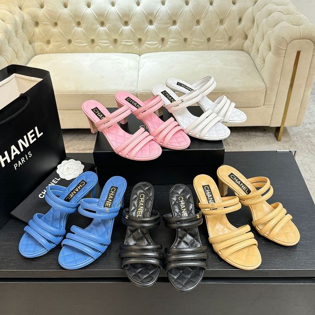 CC original lambskin 90mm sandals CH00435