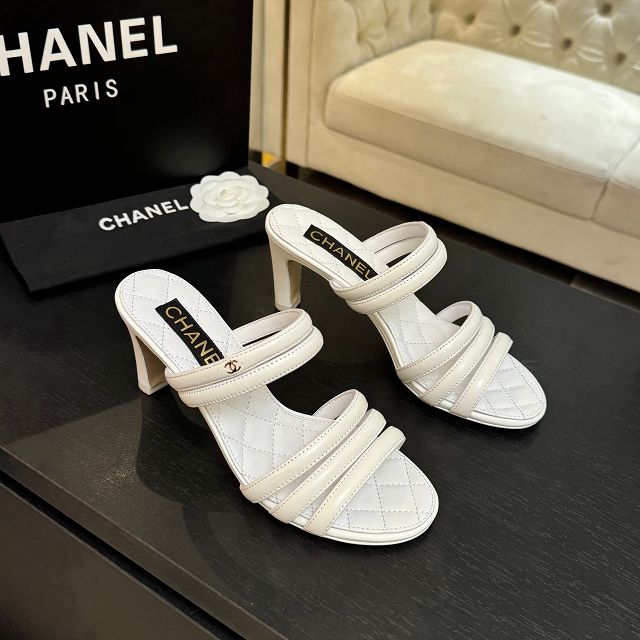 CC original lambskin 90mm sandals CH00435