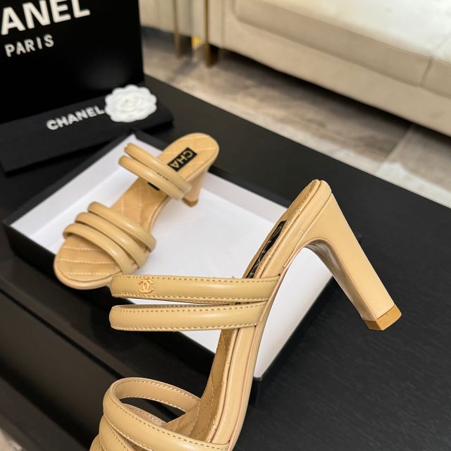 CC original lambskin 90mm sandals CH00435