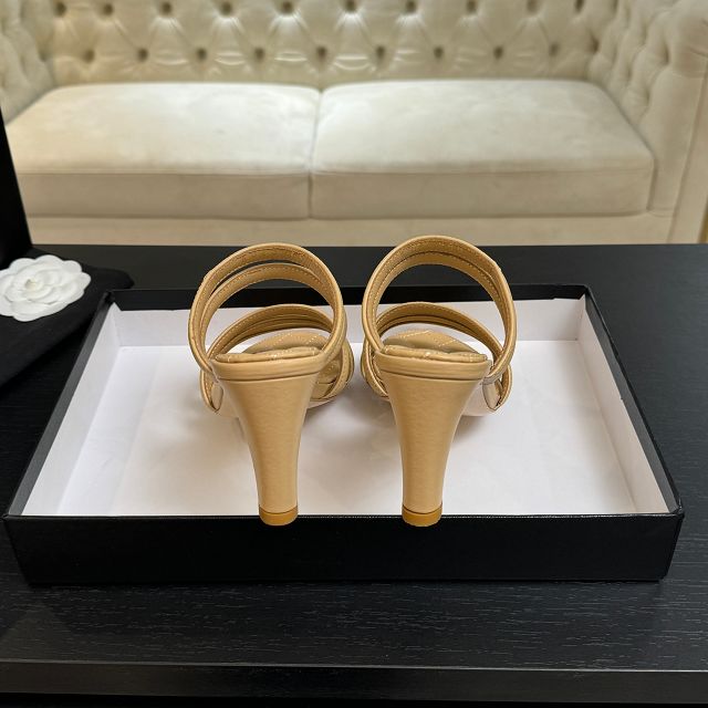 CC original lambskin 90mm sandals CH00435