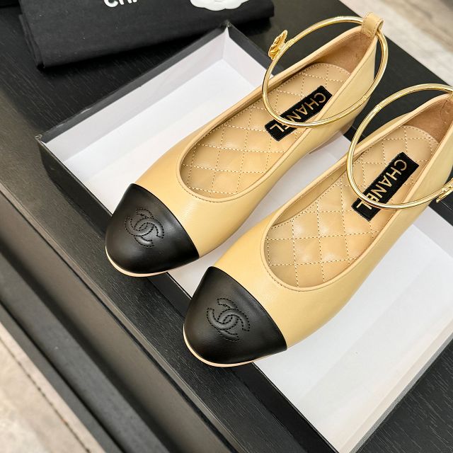 CC original lambskin ballet flats CH00442