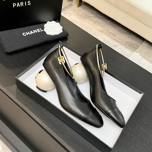 CC original lambskin ballet flats CH00443