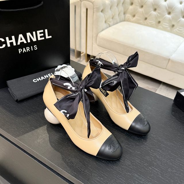 CC original lambskin ballet flats CH00444