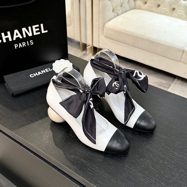 CC original lambskin ballet flats CH00444