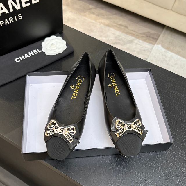 CC original lambskin ballet flats CH00469